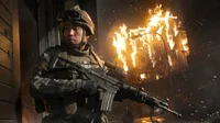 In-game screenshot of Call of Duty: Modern Warfare 4 multiplayer combat